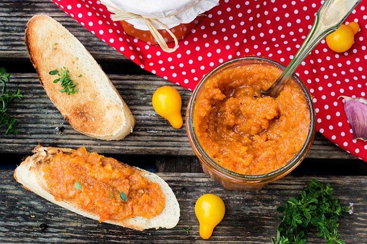Caviar de calabacín en olla de cocción lenta