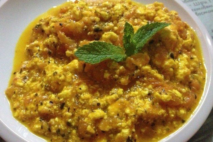 Erbsenbrei mit aromatischen Kräutern