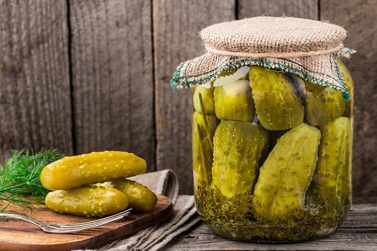 Sterilized Salted Cucumbers