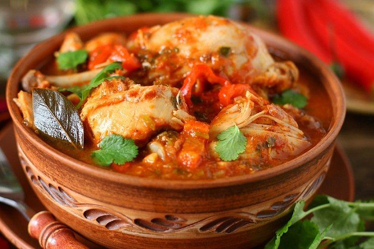 Chakhokhbili with Chicken