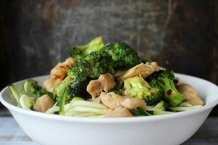 Braised Chicken with Broccoli