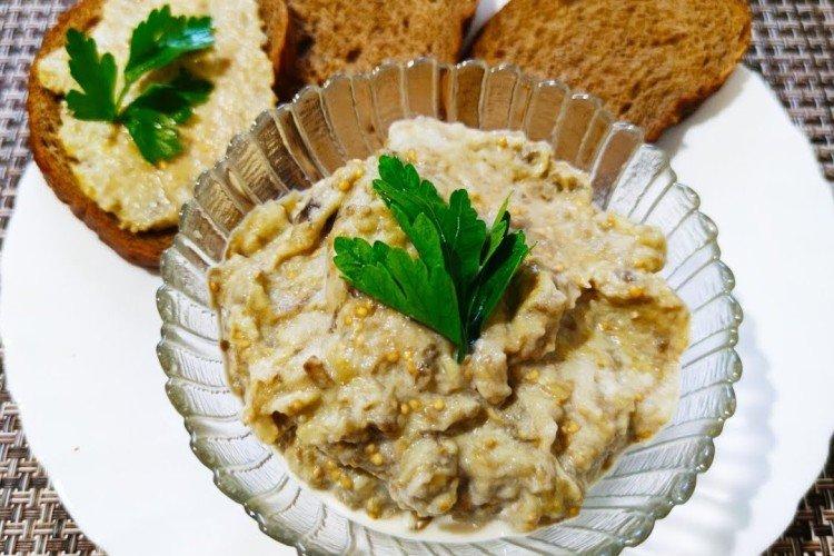 Закуска из баклажанов с майонезом