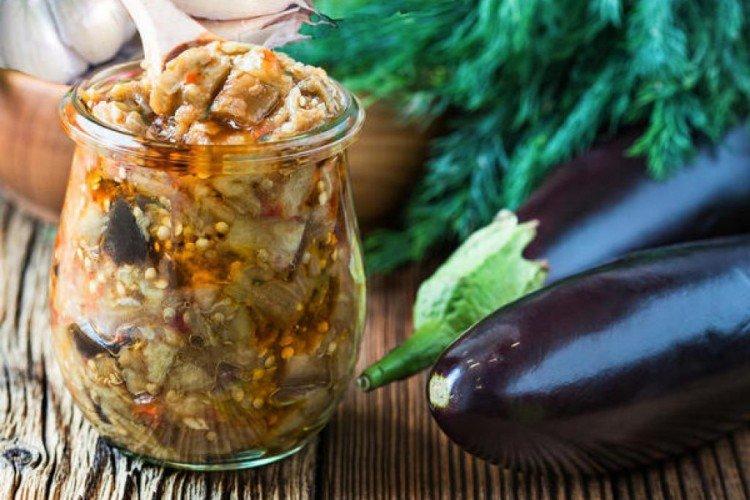 Закуска из баклажанов на зиму