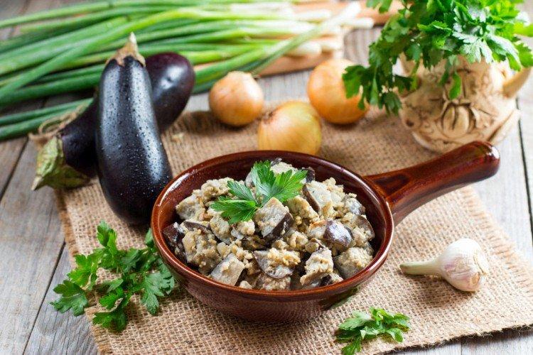 Баклажаны «под грибы»