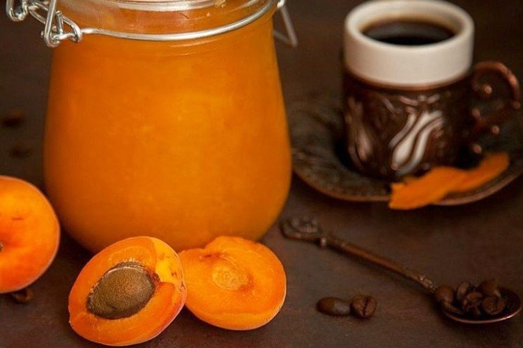 Apricot Jam with Coffee