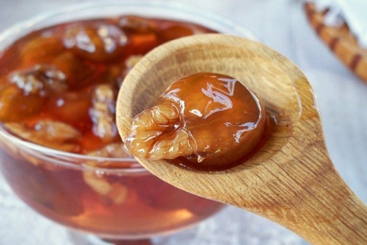 Apricot Jam with Walnuts and Cognac