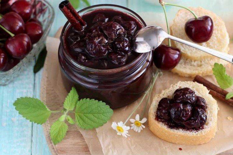 Mermelada de cereza con cacao