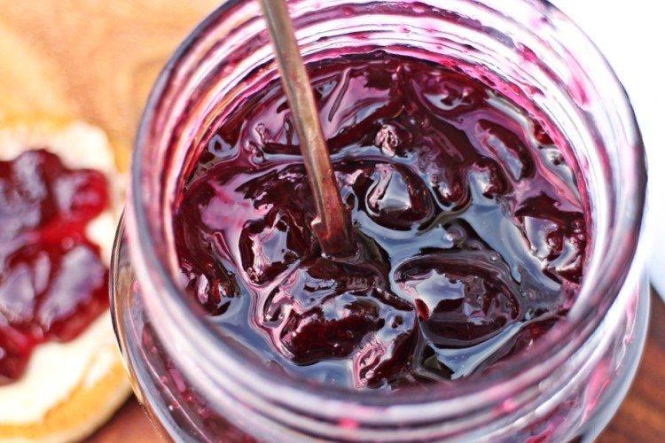 Mermelada de cereza con piña