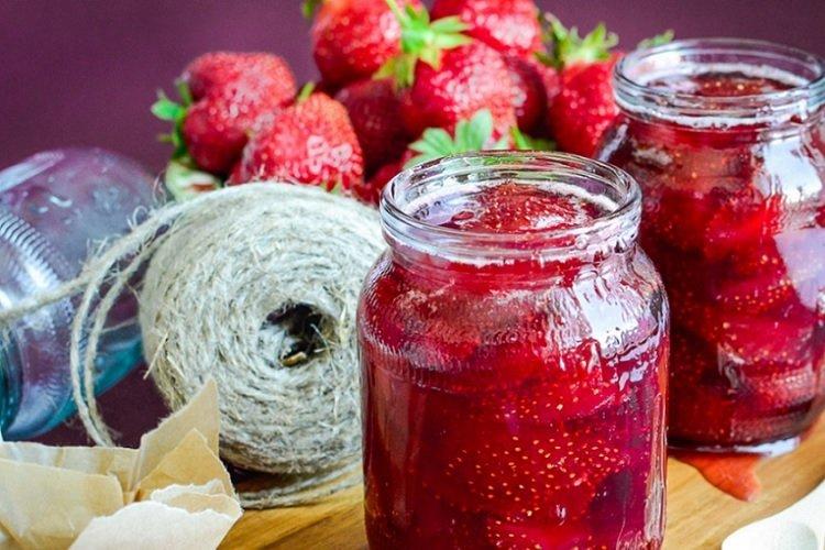 Strawberry Jam with Cognac