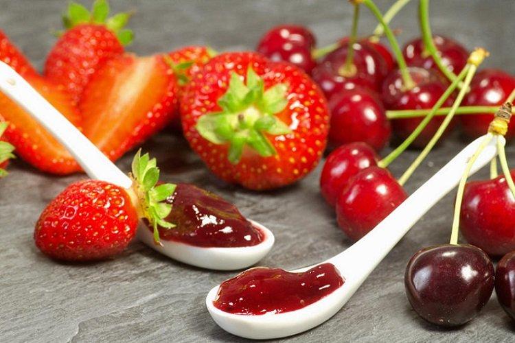 Strawberry and Cherry Jam