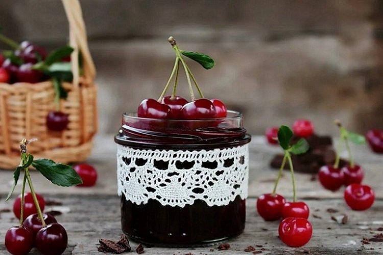 Cherries Preserved in Their Own Juice