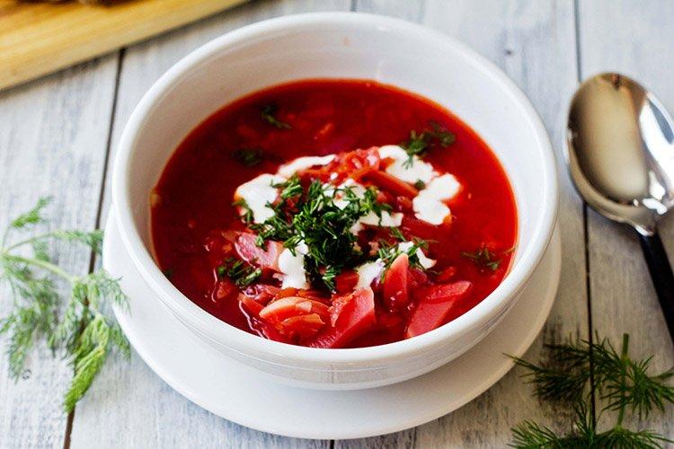 Borscht with Horseradish