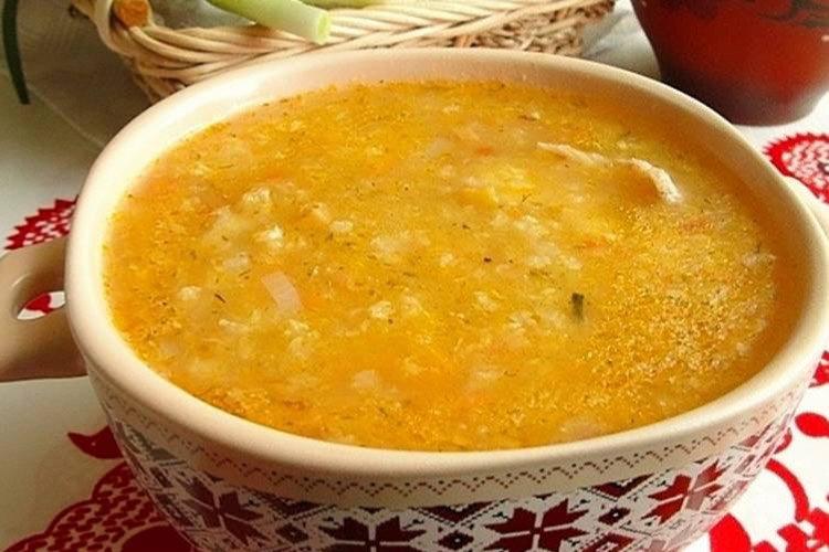 Krautsuppe mit Hirse