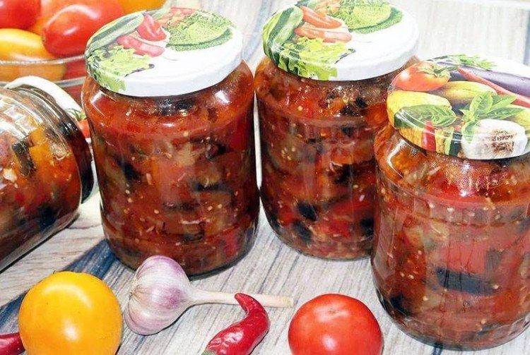 Auberginen-Sauté für den Winter