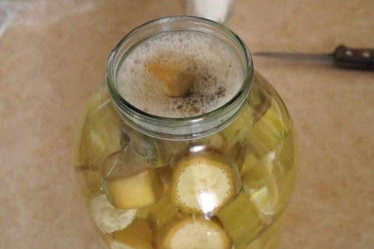 Bananenkompott für den Winter