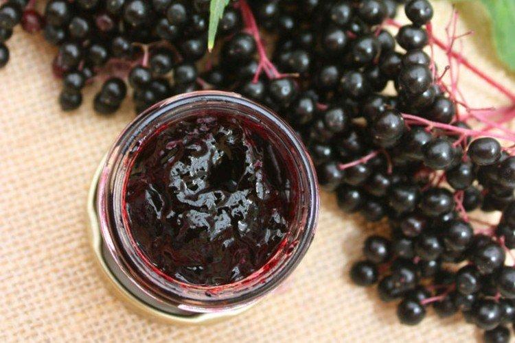 Holunderbeermarmelade