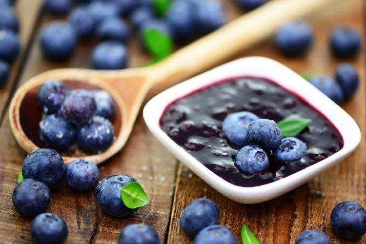 Blaubeermarmelade