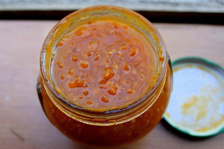 Mermelada de mora de los pantanos sin azúcar