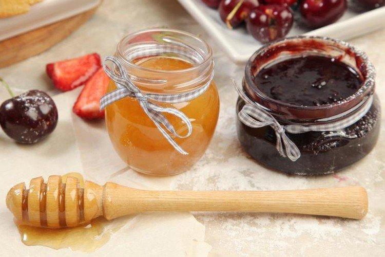Mermelada de bayas con miel
