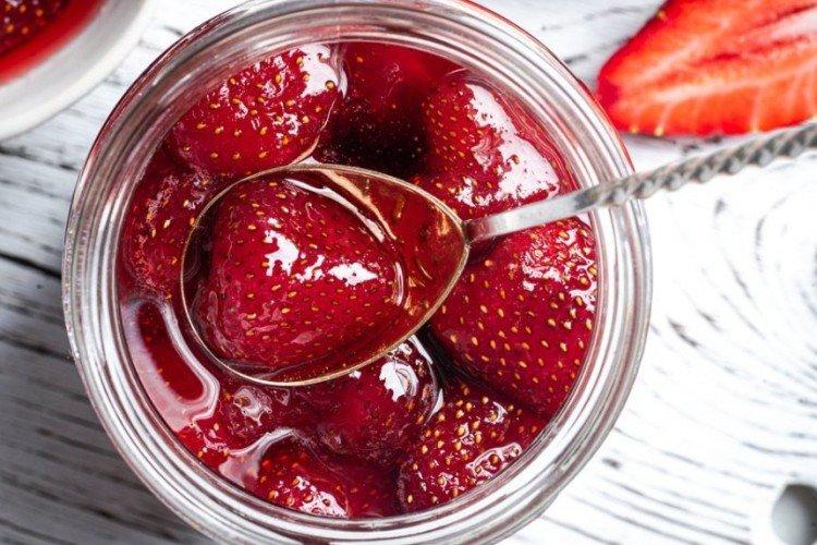 Mermelada de fresa sin azúcar