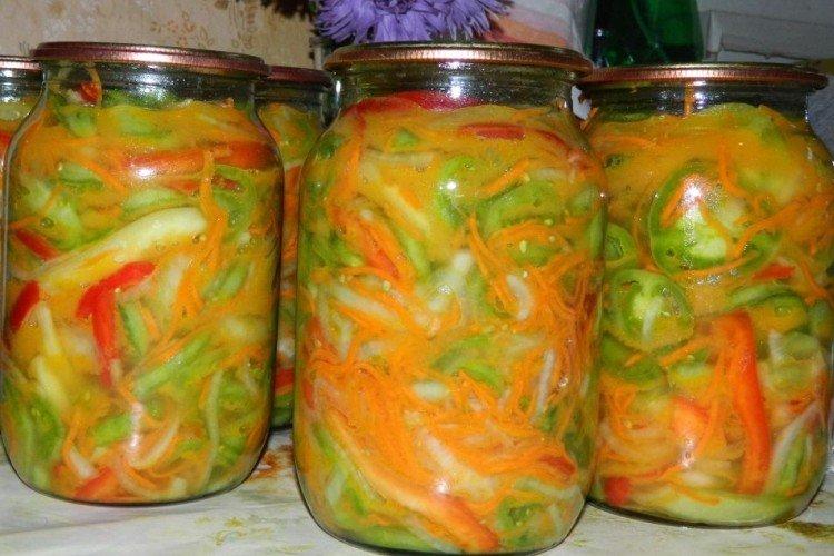 Ensalada de pimiento dulce con maíz