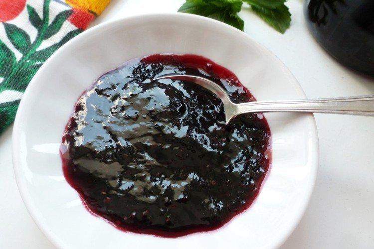 Maulbeermarmelade mit Agar-Agar