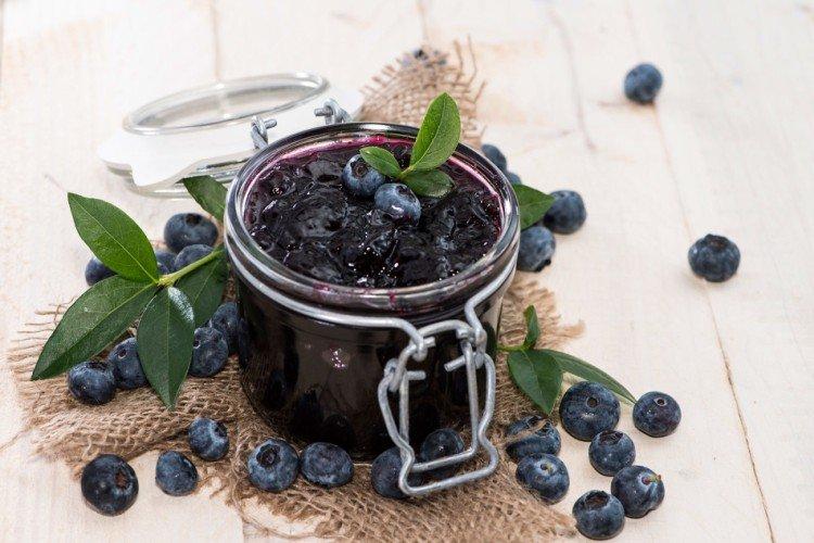 Blackcurrant and Blueberry Jam