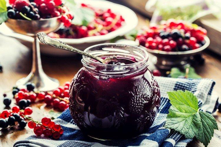 Blackcurrant and Redcurrant Jam