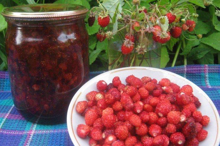 Mermelada de fresa silvestre con jengibre