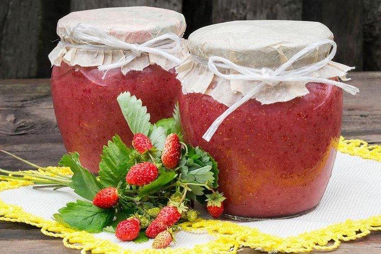 Mermelada de fresa silvestre sin azúcar