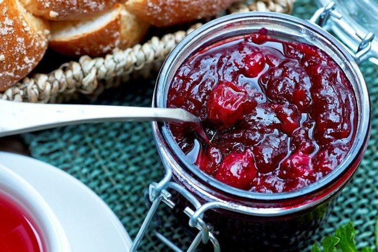Mermelada de fresa silvestre y cereza