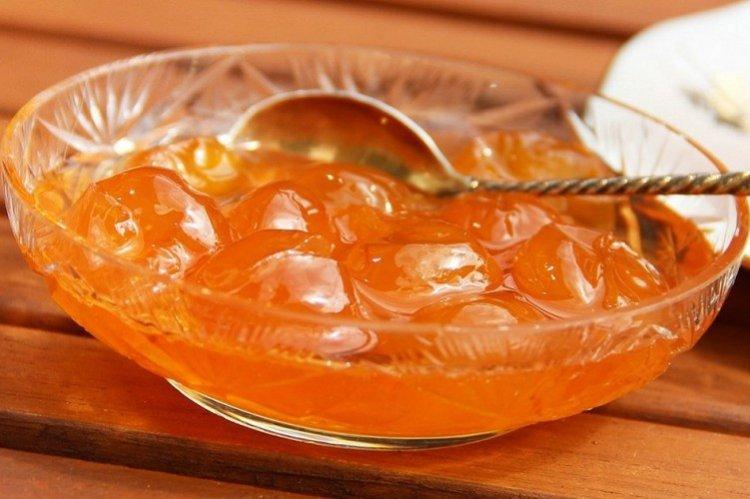 Mermelada de cereza blanca con plátano