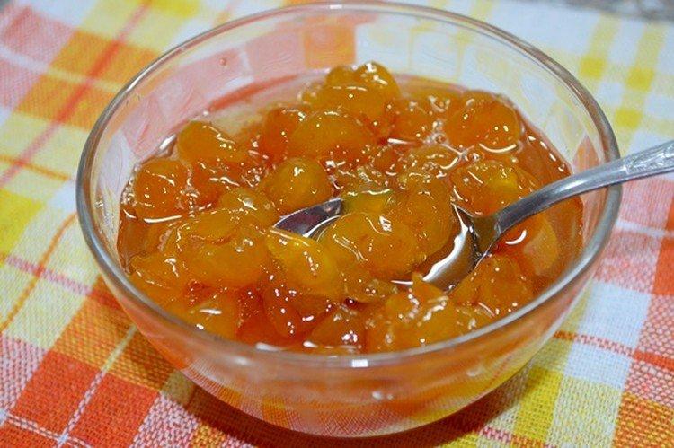 Mermelada de cereza blanca y manzana