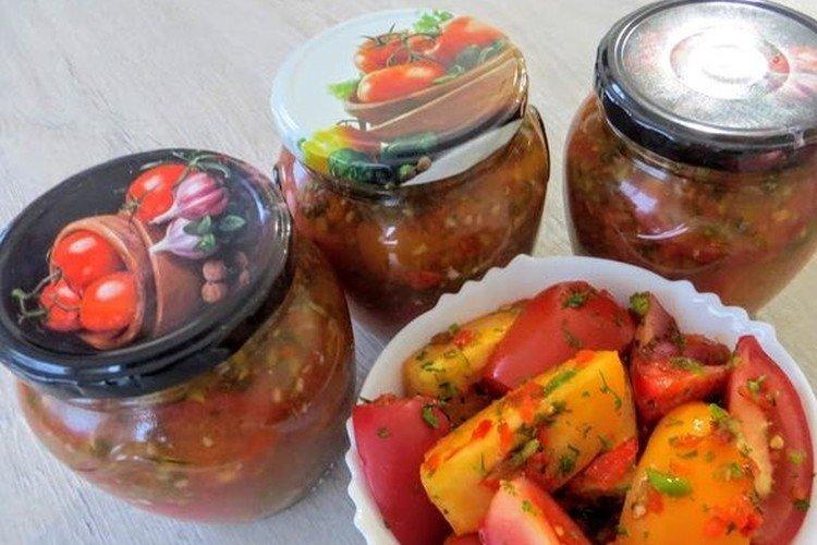 Ensalada de tomate al estilo coreano