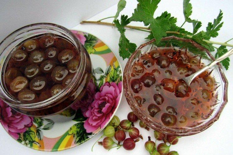 Варенье из крыжовника с имбирем