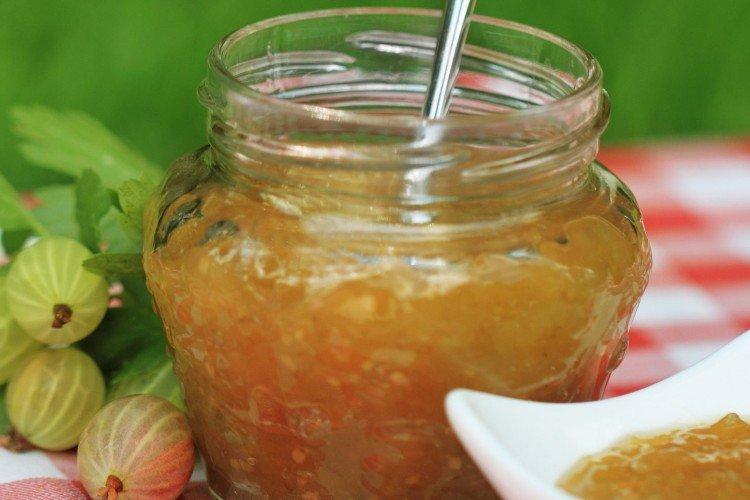 Варенье из крыжовника с бананом