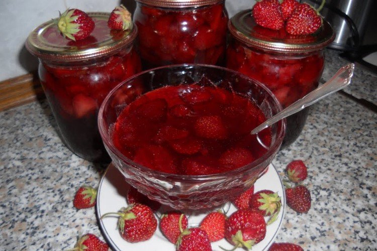 Victoria-Marmelade mit Gelatine