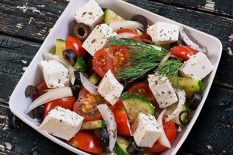 Klassisches griechisches Salat-Rezept