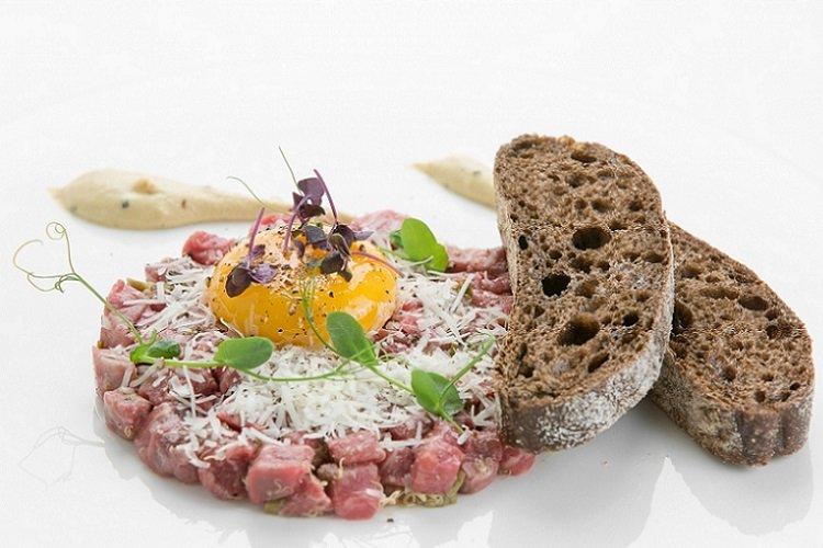 Beef Tartare with Parmesan