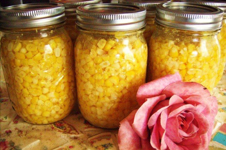 Preparación de maíz para el invierno