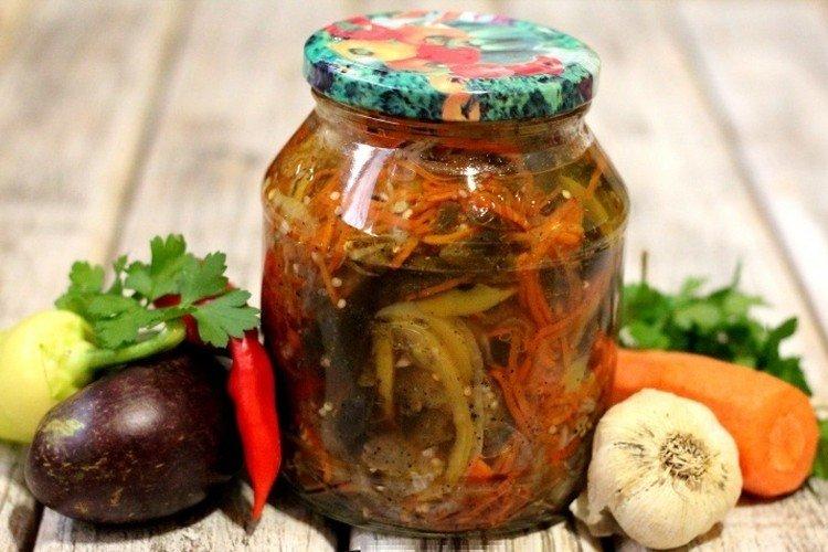 Auberginen nach koreanischer Art