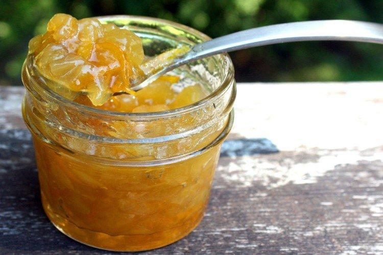 Pattypan Squash Jam with Lemon