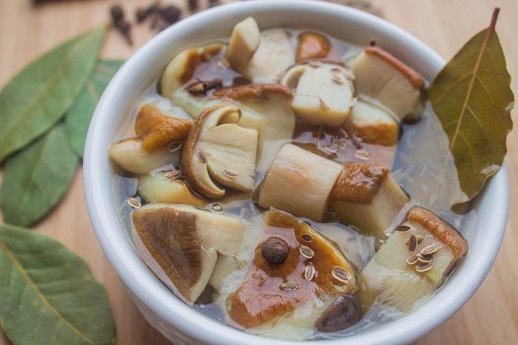 Marinated Porcini Mushrooms