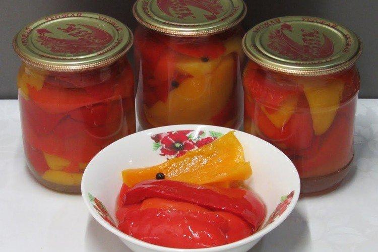 Pimiento morrón en su propio jugo