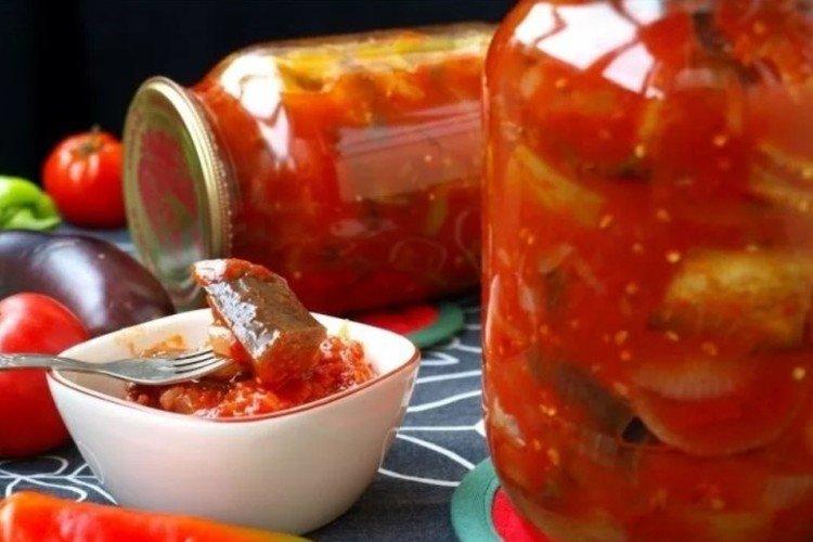 Pimiento morrón con berenjenas