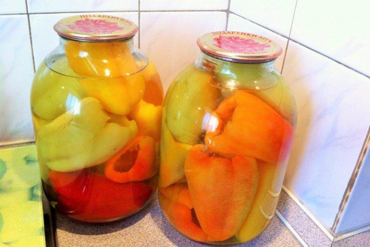 Pimiento morrón para rellenar en invierno