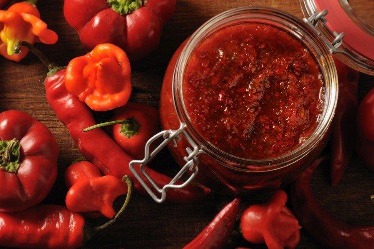 Mermelada de pimiento morrón