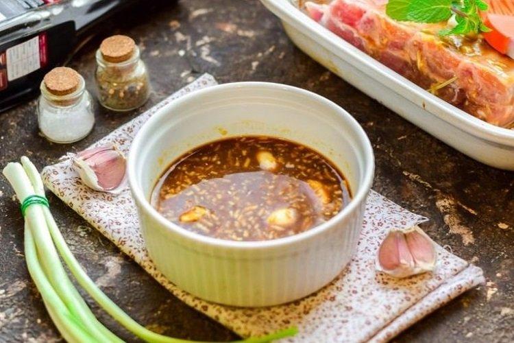 Adobo de jengibre y naranja para brochetas