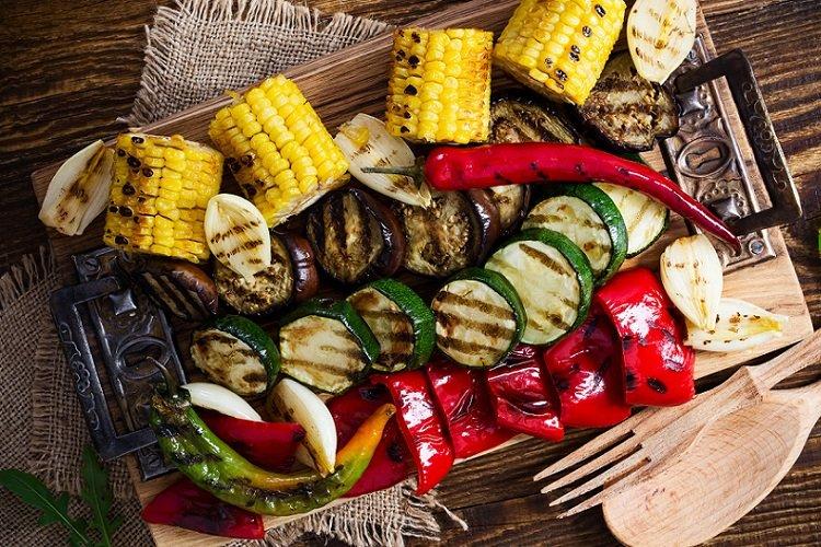 Receta sencilla de verduras a la parrilla