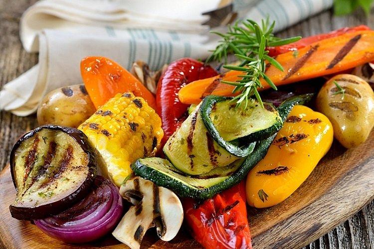 Verduras a la parrilla al estilo armenio